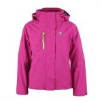 Parka enfant peak mountain galani - rose cactus flower - ski - fantaisie - multiples poches