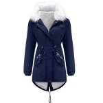 Parka femmeparka femme  capucheparka femmes long fermeture zipemanches longues casual chaud automne ...