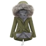 Parka femme à capuche vogue manteau en coton polaire grande taille veste chaud épaissir hiver Parka femme à capuche vogue manteau en coton polaire grande taille veste chaud épaissir hiver
