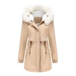 Parka femme - mobigarlan - chaleureuse manteau dautomne dhiver doudoune - xh515bbb - kaki