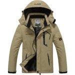 Parka homme  capuche amovible droit impermable blouson homme plus de velours vtement masculin paississant ...