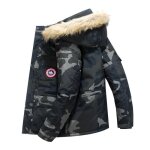 Parka homme  capuche detachable - marque - modle - vert militaire - enfant - femme - bleu
