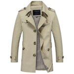 Parka homme - parka de couleur l - kaki - beige - adulte - homme Parka homme - parka de couleur l - kaki - beige - adulte - homme