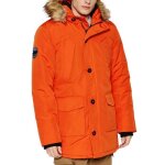 Parka orange homme superdry everest