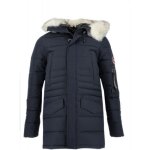 Parka - paragoose - alon - bleu - homme - mi - longue