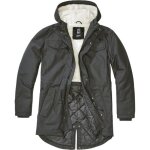 Parka en peluche marsh lake - brandit - anthracite - homme