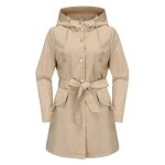 Parka de pluie femmes - xd330 - coupe - vent impermable  capuche - kaki