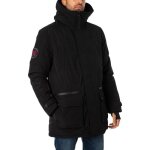 Parka rembourr�e city - superdry - homme - noir