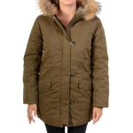 Parka le temps des cerises globa khaki - vert