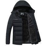 Parka veste homme. matire:cotonpolyester. style:chaud pais. caractristique:ce manteaut  longues manchesest ...
