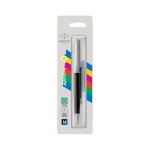 Stylo plume - parker - jotter originals - noir - plume moyenne - chrom