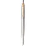 Stylo bille - parker - jotter - acier - rechargeable - pointe moyenne