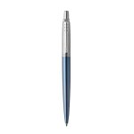 Stylo bille - parker - jotter - waterloo bleu - rechargeable - pointe moyenne