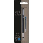 Stylo à plume - parker - vector - encre bleue - pointe moyenne - noir Stylo à plume - parker - vector - encre bleue - pointe moyenne - noir