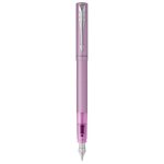 Stylo plume parker vector xl - laque lilas mtallise - plume moyenne - recharge dencre bleue