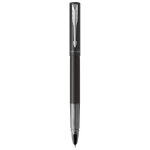 Stylo roller - parker - vector xl - laque noire mtallise - recharge noire - pointe fine