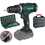 Perceuse visseuse - parkside - pabs 20 - li e6 - 20v - mandrin  serrage rapide - 2 vitesses