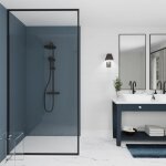 Paroi fixe - gelco - only noir - 90 x 210 / 266