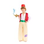 D�guisement - aladdin - enfant 3 - 4 ans - chemise pantalon gilet ceinture chapeau - disney