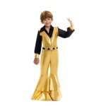 D�guisement - disco dor� - gar�on 7 - 9 ans - justaucorps et ceinture - int�rieur