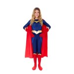 D�guisement - super - h�ro�ne premium - fille 10 - 12 ans - maillot gants cape ceinture - multicolore ...
