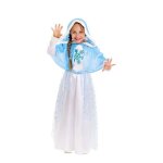 D�guisement - princesse des neiges - fille 3 - 4 ans - robe et cape - polyester bleu