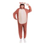 D�guisement - singe adulte - maillot une pi�ce - capuche - tissu synth�tique