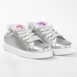 Basket guess femme silver girl argent synthétique Basket guess femme silver girl argent synthétique