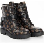 Bottine guess femme ondina 4g marron cuir