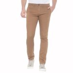 Pantalon le temps des cerises homme jogg kurt marron textile