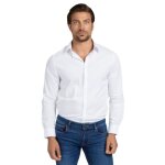 Chemise guess homme class blanc coton
