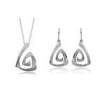 Parure bijoux - cadeau femme?collier boucle d?oreille - rmega - personnalit� - r�sistant � couleur