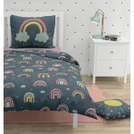 Parure de couette 140x200 cm enfant + un drap housse 100% coton Parure de couette 140x200 cm enfant + un drap housse 100% coton