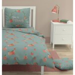 Parure de couette 140x200 cm enfant + un drap housse 100% coton Parure de couette 140x200 cm enfant + un drap housse 100% coton
