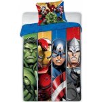 Parure de couette - homerokk - avengers marvel - 140x200 cm - drap housse 90x190 - enfant