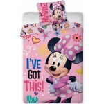Parure de couette - homerokk - minnie disney - 140x200 cm - drap housse 90x190 - noir