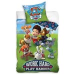 Parure de couette - homerokk - pat patrouille - 140x200 cm - 100% coton - drap housse 90x190 cm