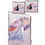 Parure de couette - homerokk - la reine des neiges - 140x200 + taie + drap housse - noir - 100% polyester ...