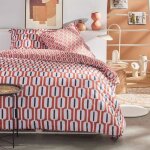 Parure de couette - today - sunshine 17. 16 - 220x240cm - 2 personnes - imprimée - coton 57 fils Parure de couette - today - sunshine 17. 16 - 220x240cm - 2 personnes - imprimée - coton 57 fils