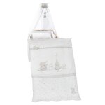 Parure de lit bb roba sternenzauber 4 pcs - housse de couette + taie doreiller + ciel et tour de lit ...