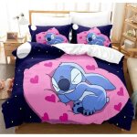 Parure de lit enfant mtowsuc p1 140x200 cm2 personne comprend 3d housse de couette taie doreiller convient ...