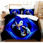 Parure de lit mtowsuc h1 pour enfant motif en microfibre douce housse de couette avec fermeture clair ...