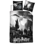 Parure de lit harry potter - edwige la chouette - housse de couette 140x200 cm - taie 65x65 cm - 100% ...