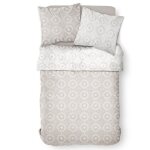 Parure de lit housse de couette rversible 100% coton 57 fils 6. 11 - today - blanc - autres motifs