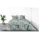 Parure de lit - zelia - 220x240 cm - 100% coton bio - 3 pices - lavable  40