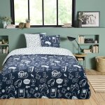 Parure de lit jeux vid�os en coton 200x200cm