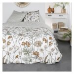 Parure de lit imprimé sunshine isma - today - blanc 220x240 cm Parure de lit imprimé sunshine isma - today - blanc 220x240 cm
