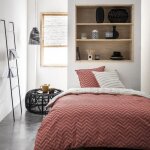 Parure de lit today - housse de couette 240x260 + 2 taies d oreiller 63x63 - 100% coton 57 fils - sunshine ...