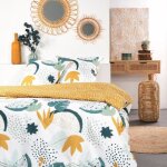 Parure de lit - today - sunshine - 119482 - 2 personnes - 260x240cm - coton - imprim� 11. 52