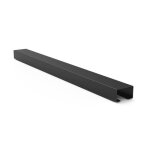 Passe - c�bles - hama - hama - m�tal magn�tique - 55 x 5 x 32 cm - noir